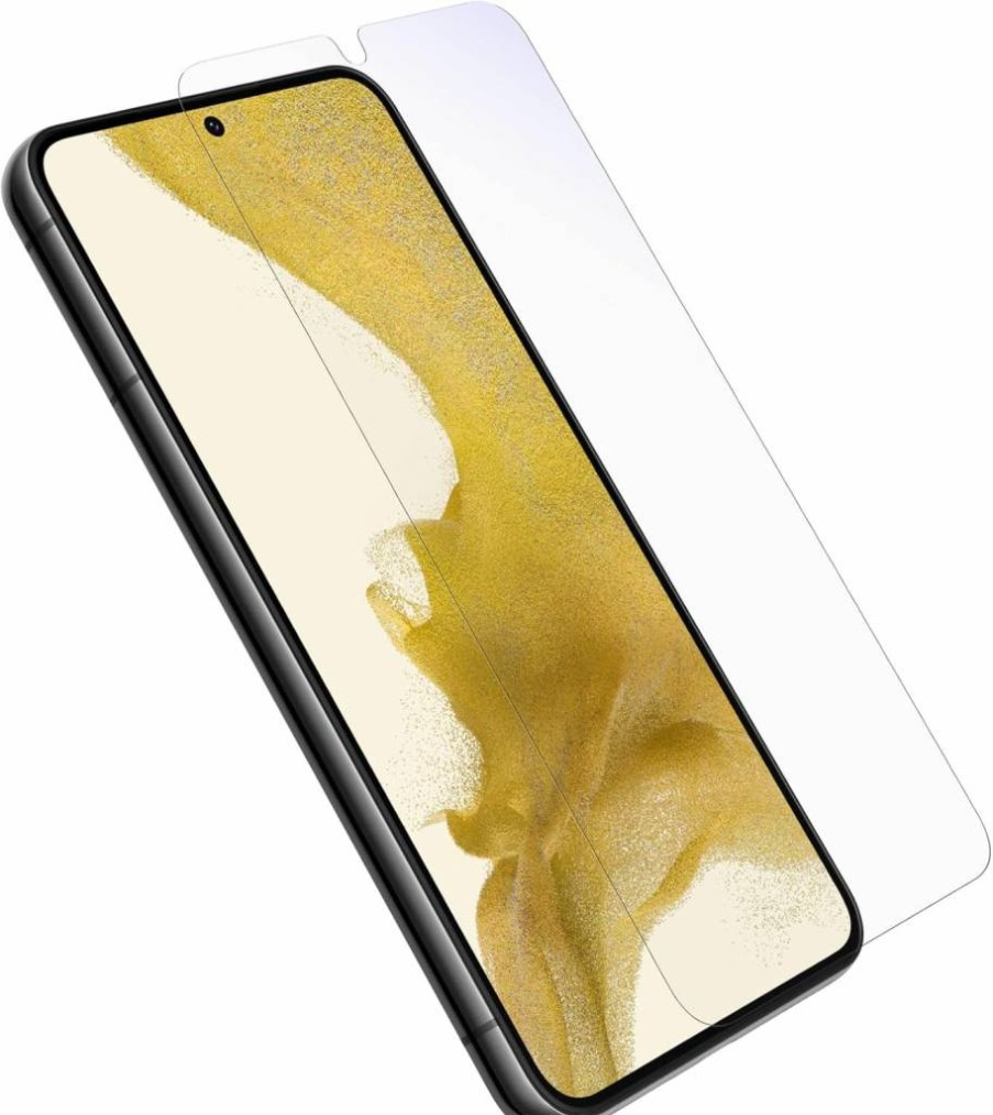 OtterBox Alpha Flex Series Blue Light Blocking Screen Protector for Samsung Galaxy S22 - Crystal Clear (2nd Generation) Protective Film