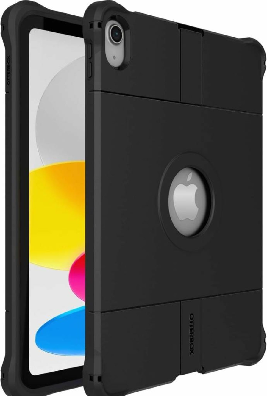 OtterBox Universe Series Case for iPad 10th Generation & iPad Air (A16) - Black Protective Cover [Non-Retail Packaging]